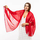 Подарунковий набір «Закохані птахи» – шифоновий шарф і брошка, фото 4