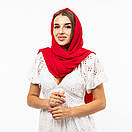 Подарунковий набір «Закохані птахи» – шифоновий шарф і брошка, фото 3