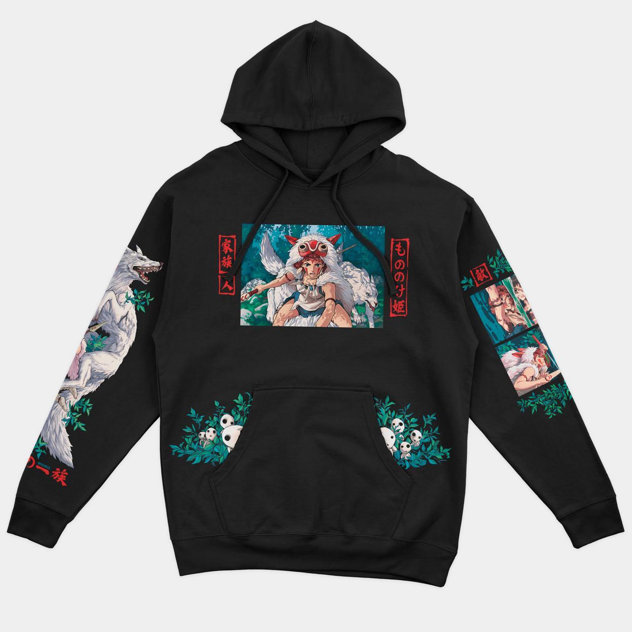 Худі Morze Ghibli V1 Princess Mononoke, фото 1