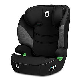 Автокрісло Lionelo Lars I-Size Black Grey (група 2/3, 100-150 см, регулювання підголівника) Чорно-сіре