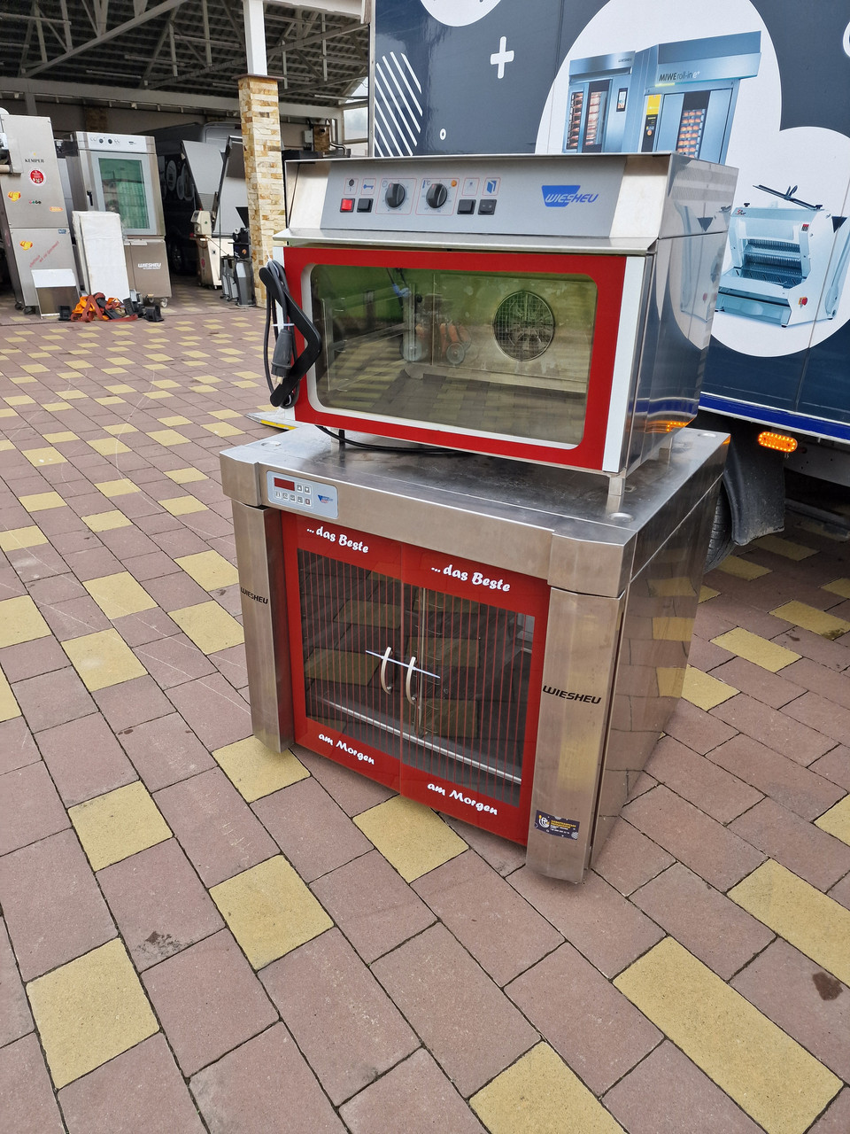 Хлібопічь Хлебопечь Хлібопічка для пекарни Wiesheu 220v 2.5kw