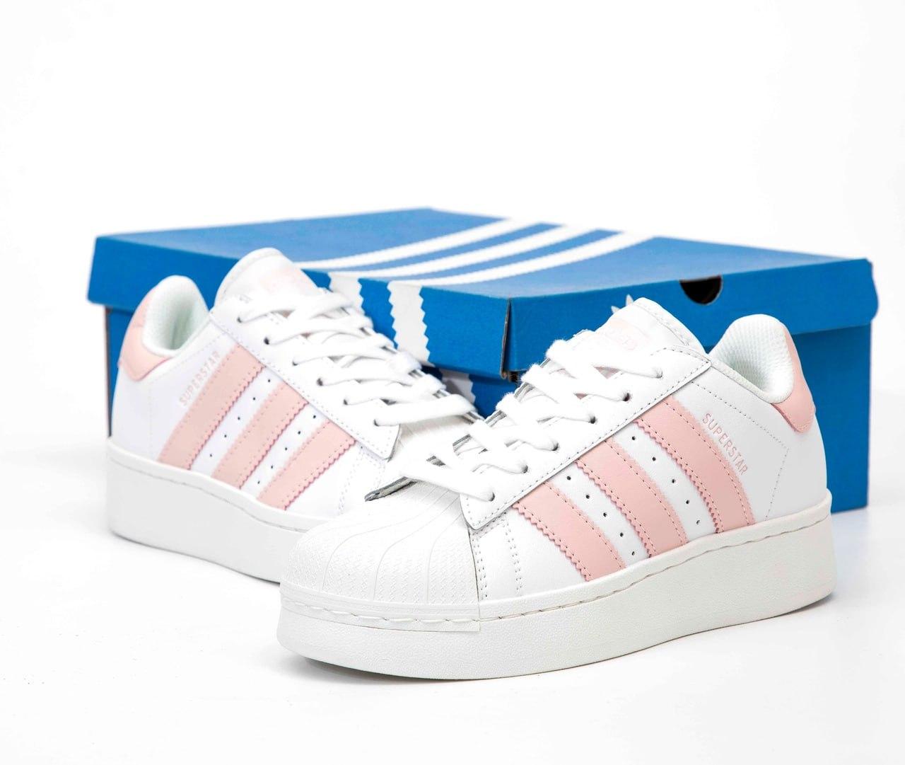 Жіночі білі Кросівки Adidas Superstar