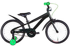 Велосипед  дитячий  ST 18" Formula WILD BH рама-9" зелений з чорним 2024