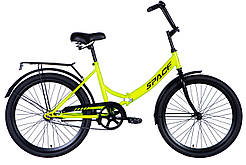 Велосипед уцінений ST 24" SPACE COMET (050) BH рама-16" салатний 2024