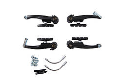 Гальмо вібрейк набір   V-br алюміній H - 110 мм чорний YINGXING YX-C228