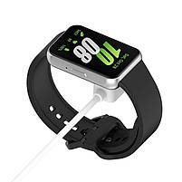 Зарядний пристрій для фітнес-браслету Honor Band 7, 6, Honor Watch ES (Type-C - вхід) білий, фото 10