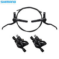 Гальма дисковi гідравлічні  160/160 SHIMANO BR-MT200 F850 / R1450 з ротором "