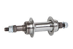 Втулка задня Vbr тріскачка сталь 36H 14G під гайку OLD -135mm срiблястий SHUNFENG SF-HB03R