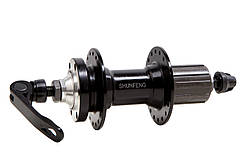 Втулка задня AL 32H під диск SHUNFENG SF-A217R чорн. з ексцентр. пром. підшип. під касету 8-9-10