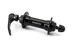 Втулка передня AL 32H Vbr SHUNFENG SF-A231F чорн. з ексцентр.