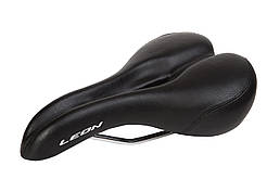 Сідло з отвором 275*172 K.San YBT-K080 з логотипом LEON чорне