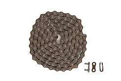 Ланцюг велосипедний для дорожнього велосипеда 110зв. КМС S1 із замком