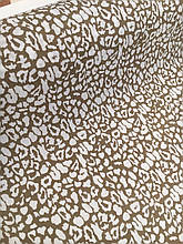 Муслін (жатка 1,35 м) новий леопард на бежевому