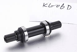 Каретка BMX 8Т-19мм 37*19мм Kenli KL-06D чорний