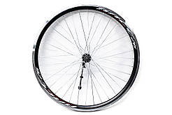 Колесо пер. VLT 29" AL 36H двост. чорн.; Втулка SHUNFENG SF-A221F Vbr, колір чорн., на пром. підшипн.