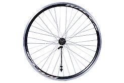 Колесо задн. VLT 26" AL 36H під V-brake WANGZHEN 201RBQ під тріскачку чорний пром. підшипник