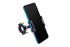 Тримач для смартфона 3,5-6,5 Алюмінієвий чорний BC-B722 з кріпленням на кермо/винос