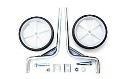 Опорні  бокові (тренувальні) колеса FSK-BH-204 для дитячих. ВЕЛ. 12 "-20" білі з чорним (білий з чорним)