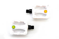 Педаль дитинач. пластик. Feiming FP-607 80х58мм резьба М10 білий