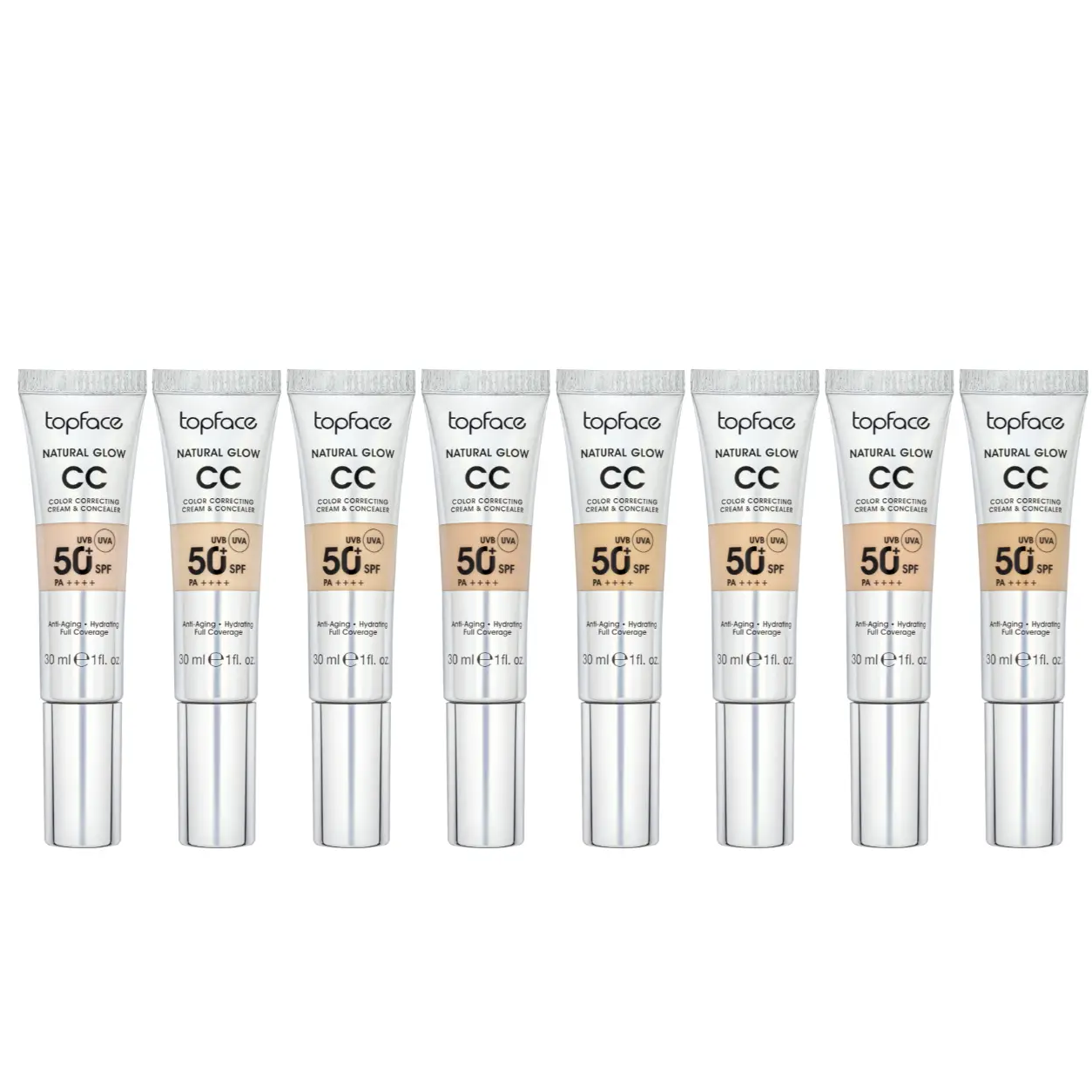 Тональний крем Topface Natural Glow CC Cream & Concealer 30 мл