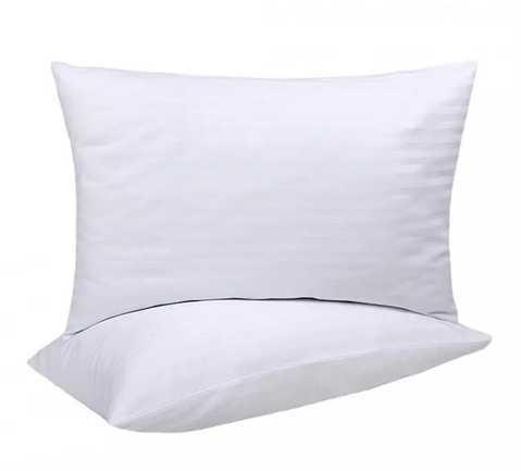 Наволочка сатин 70*70 Hotel&SPA у смужку 1*1 страйп