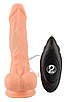 Реалістичний вібратор із пультом на дроті Real Nice Guy, фото 5