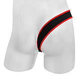 Стрінги чоловічі еротичні One size чорні (BOK-blr), фото 3