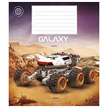 Зошит 18 арк. лінія "Школярик" ВД лак / Galaxy life, фото 4