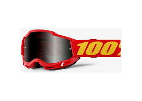 Окуляри 100% ACCURI 2 SAND Goggle Red - Smoke Lens