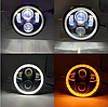 Світлодіодні фари ВАЗ 2103-2106 LED (140 мм 5,75") 60 W + повороти Premium шт., фото 10