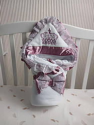 Конверт для новонародженого весна, осінь Чарівність білий