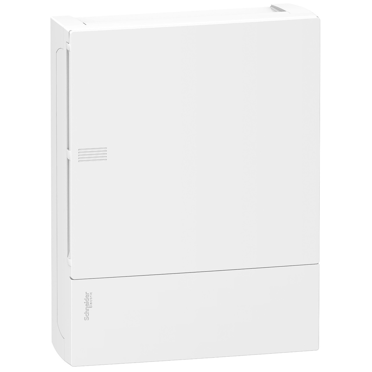 Щиток 24 модулі (2 ряди по 12 модулів) накладний з білими дверцятами, Schneider Electric серія Resi9 MP, MIP12212