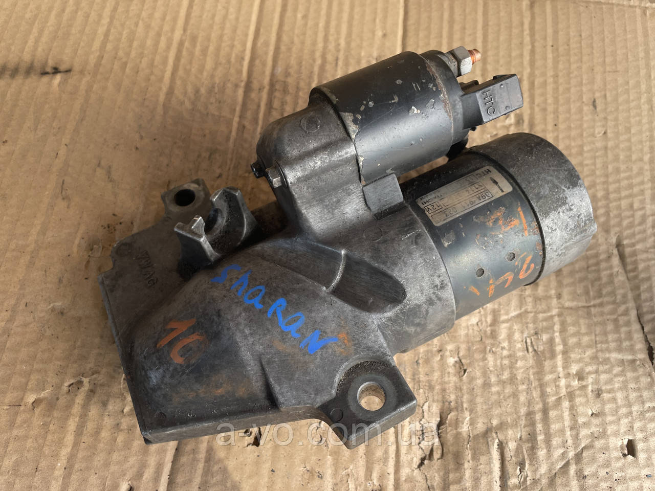 Стартер для Volkswagen Sharan, Bora, Audi A3, S114-875, 09A911023, 10 зубов, фото 1