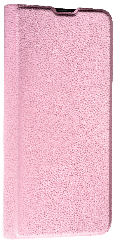 Шкіряний чохол книжка Fibra case на Samsung Galaxy S25 Ultra / рожевий