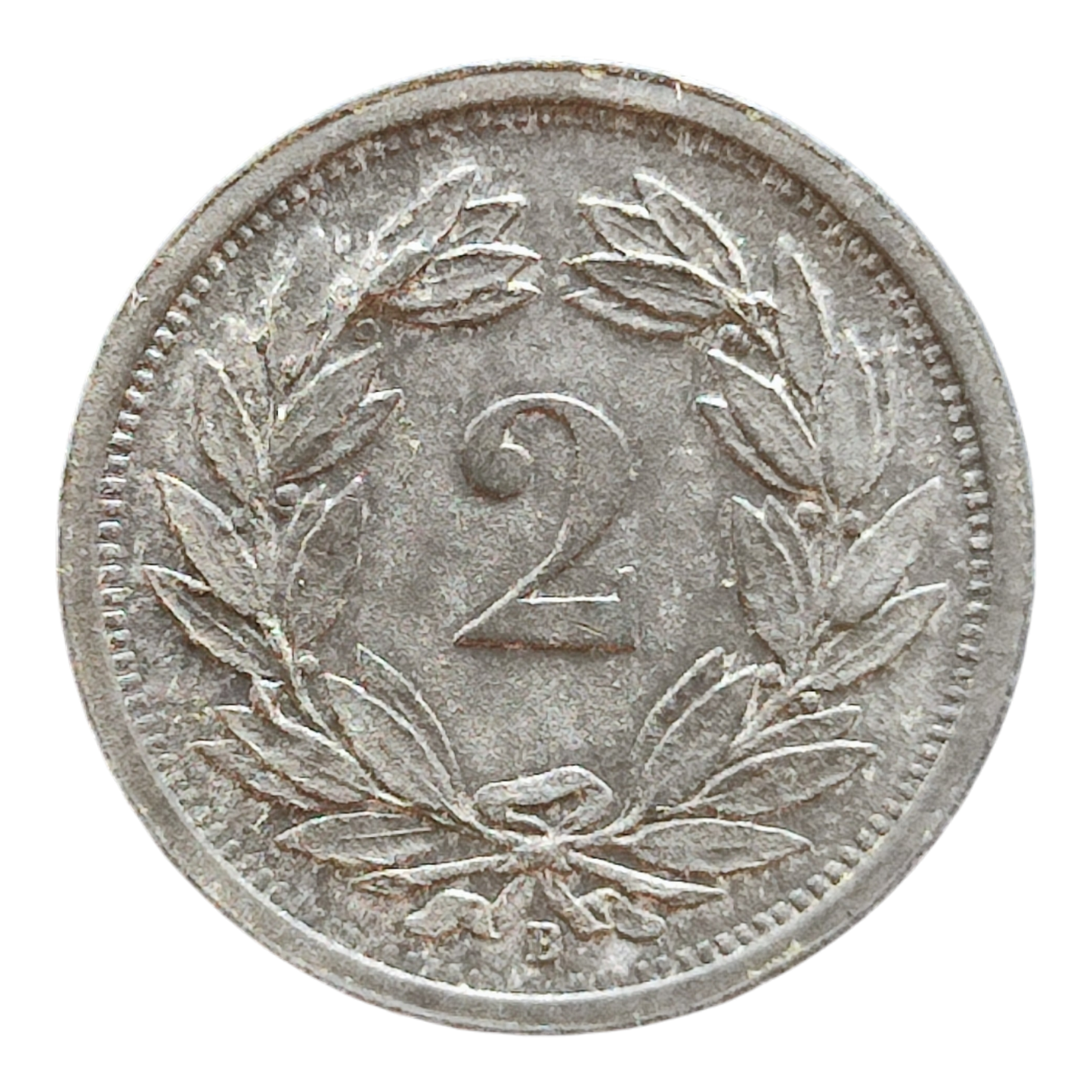 Швейцарія 2 раппена, 1945, фото 1