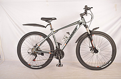 Велосипед спортивний MTB 27.5 дюймів Hammer NEW S200 рама 18д промпідшипник, покришка GST JET ARMOR