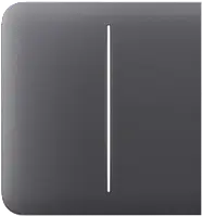 Кнопка Ajax SideButton (2-gang) graphite