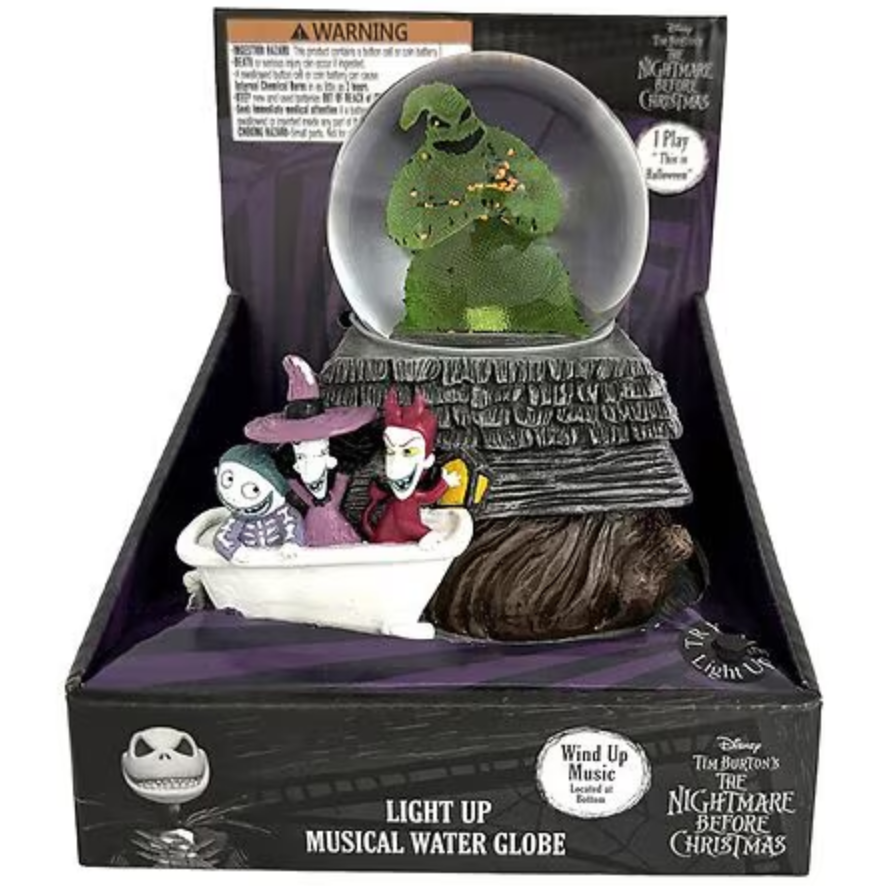 Музичний водяний шар з підсвічуванням NBC Oogie Light Up Musical Water Globe, фото 1