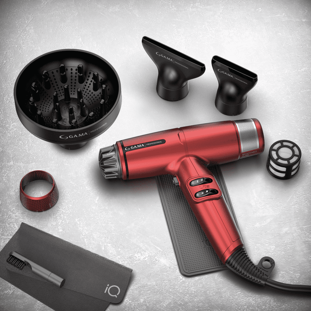 Фен для волосся GaMa IQ Lite MAX Red 1700 Вт (PH6035.RD), фото 1
