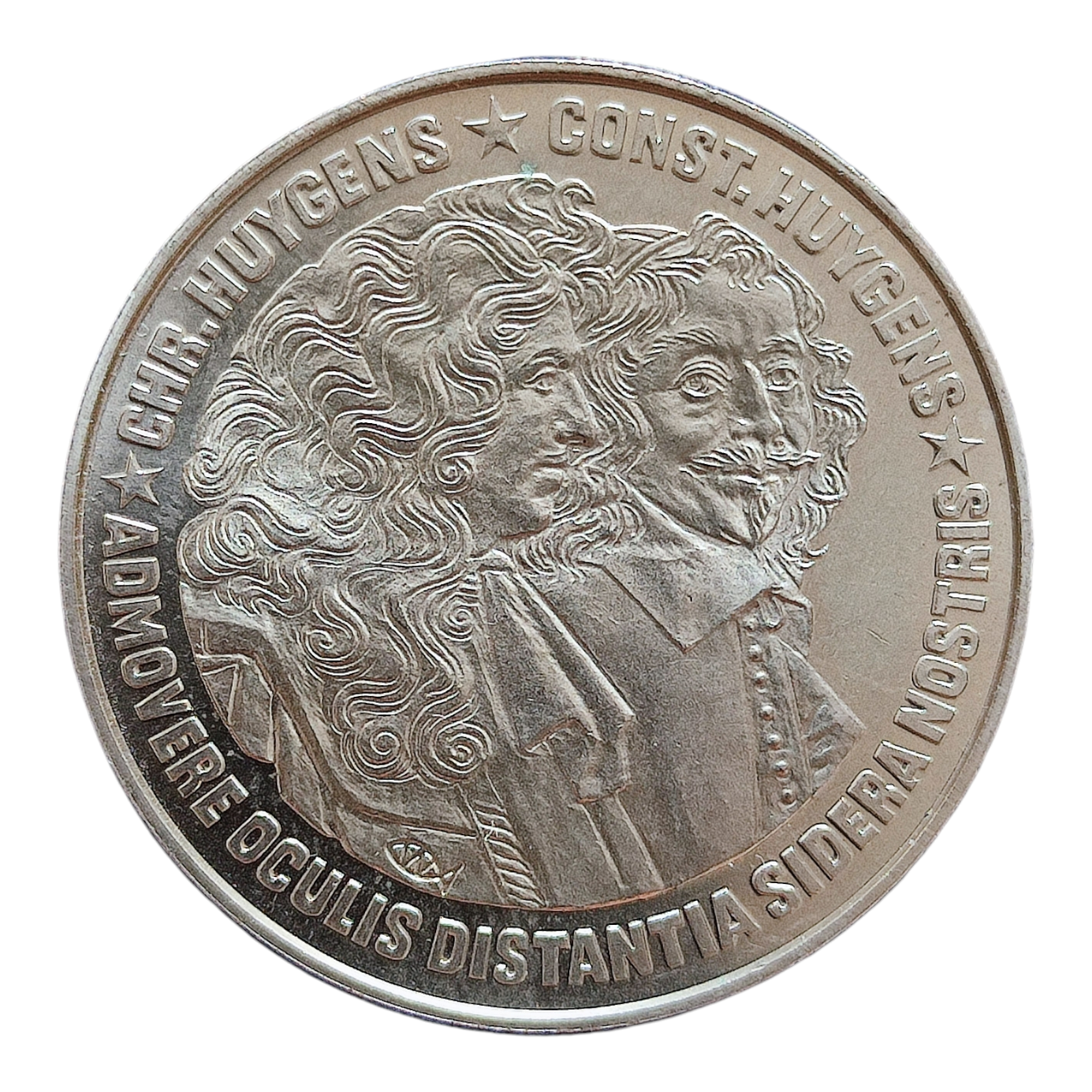 Нідерланди 2½ ECU, 1989 Константин і Крістіан Гюйгенс
