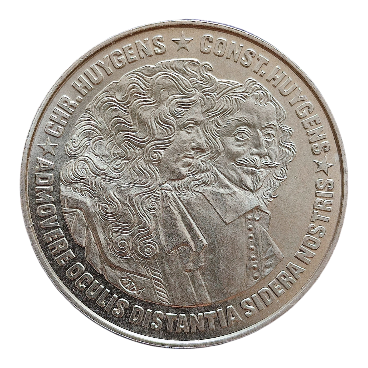 Нідерланди 2½ ECU, 1989 Константин і Крістіан Гюйгенс