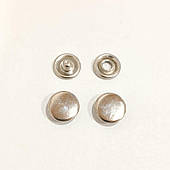 Кнопка бейбі, закритий капелюшок 10,5 мм. Нікель.