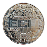 Нідерланди 2½ ECU, 1989 Константин і Крістіан Гюйгенс, фото 3