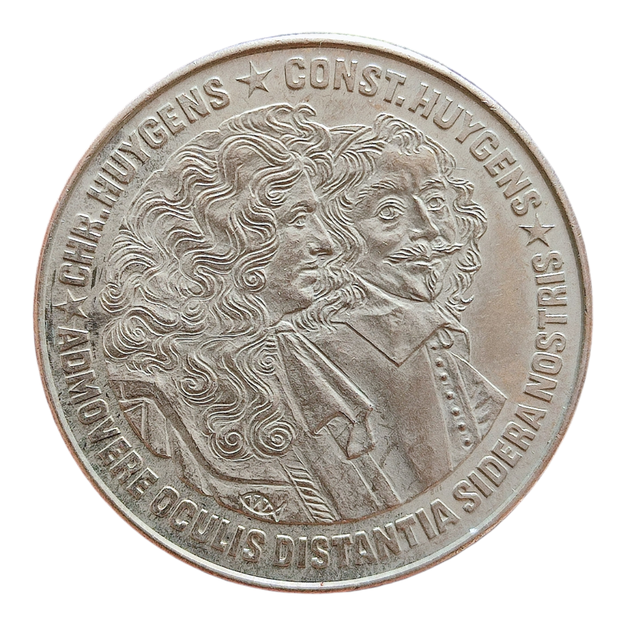 Нідерланди 2½ ECU, 1989 Константин і Крістіан Гюйгенс