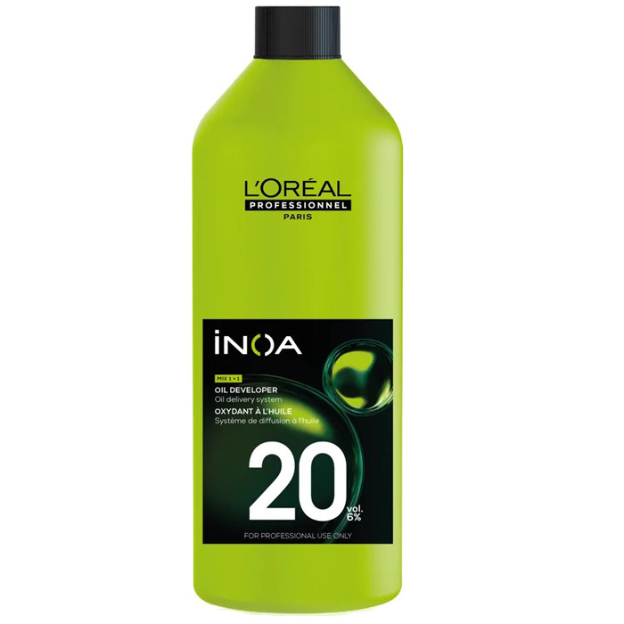 Оксидант L'Oreal Professionnel INOA Oxydant mix 1+1 20vol. (6%) 1000ml, фото 1