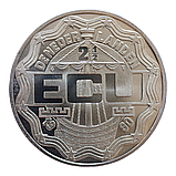 Нідерланди 2½ ECU, 1990 650 років від дня народження римо-католицького диякона Герта Грота, фото 3