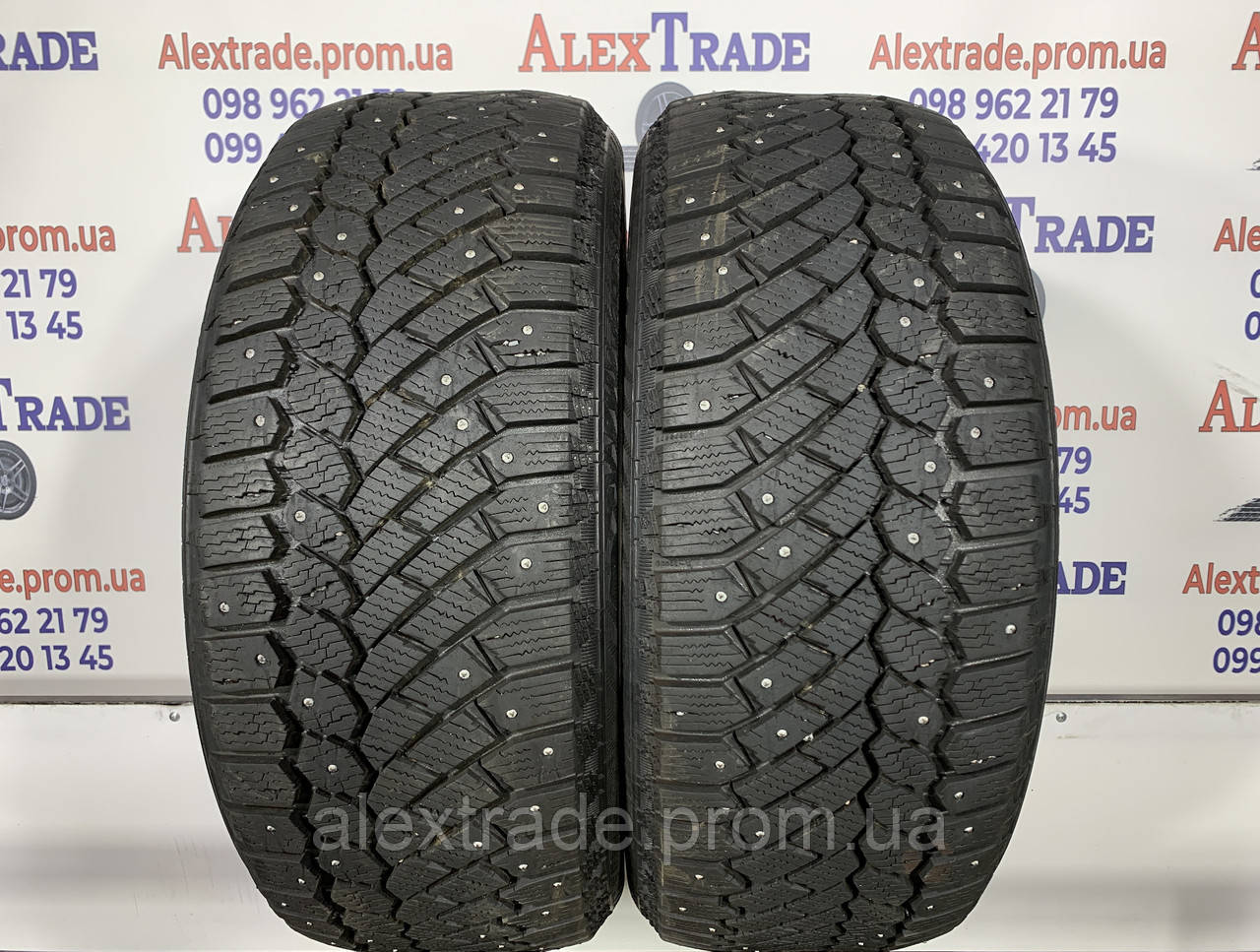 205/50 R17 Gislaved Nord Frost 200 зимові шиповані шини б/у, фото 1