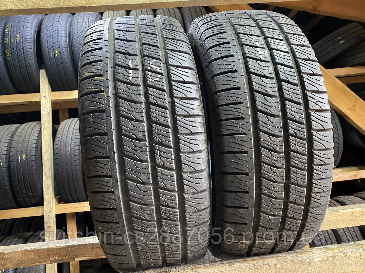 Зимові шини 225/55R17C Goodyear Cargo Vector 7.5мм 2шт