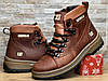 Зимові шкіряні черевики на хутрі CAT Rider Expedition, фото 4