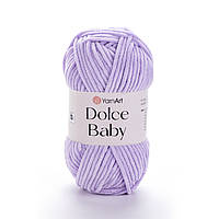Пряжа Yarnart Dolce Baby №744 бузковий (Ярнарт Дольче Бейбі)